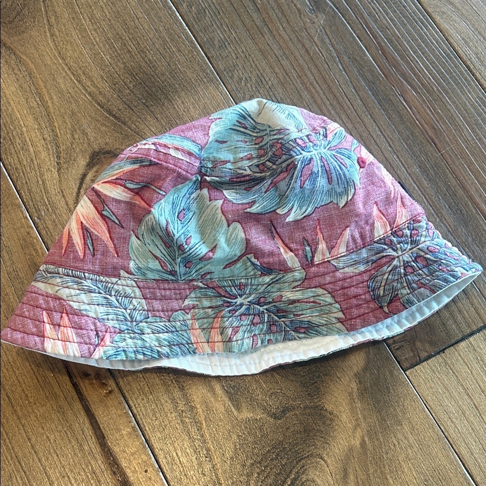 Tropical Print American Eagle Bucket Hat
